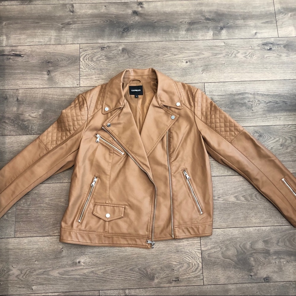 Express Faux Leather Jacket